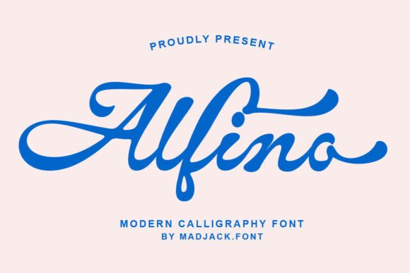 Alfino Script: A Bold, Rounded Font for Modern Web Design