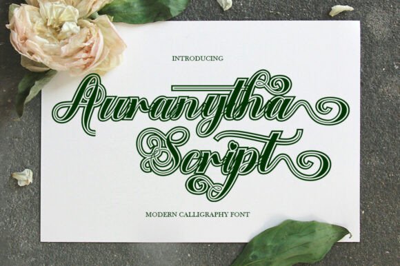 Auranytha Script: Elegant, Contemporary, and Occasionally Tricky