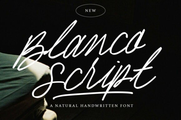 Blanco Script: Your Go-To Business Font for Real-World Branding