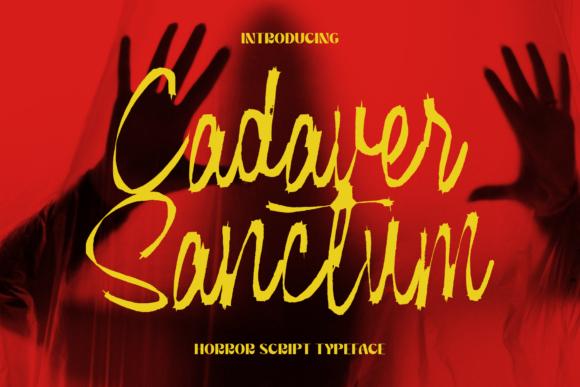 Cadaver Sanctum: The Distinctive Script Font for Handmade Creations
