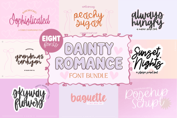 Choosing Dainty Romance Font for Your Next Marketing Campaign