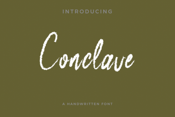 Conclave: A Font for Editorial Character and Mood