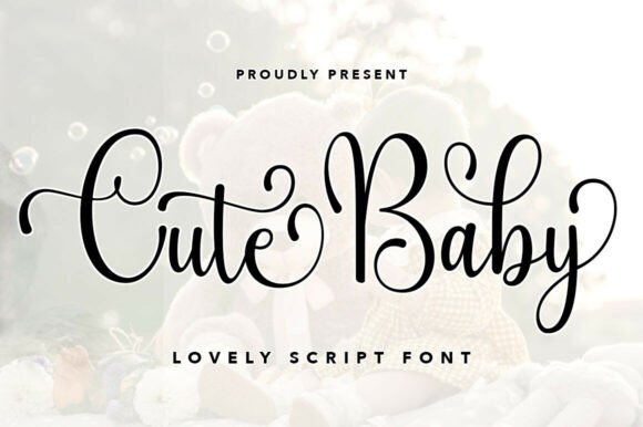 Cute Baby Script: A Modern Typeface for Sophisticated Digital Design