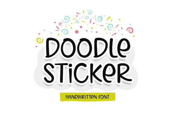 Doodle Sticker Font: A Secret Weapon for Brand Polishing