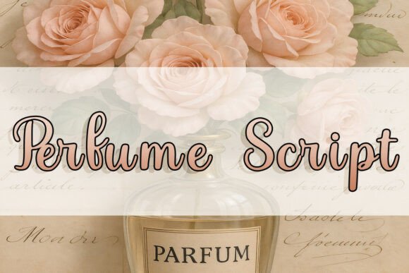 Finding Editorial Rhythm with Perfume Script Font
