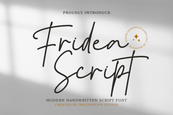 Fridea Script: A Modern Handwritten Font for Elegant Web Design