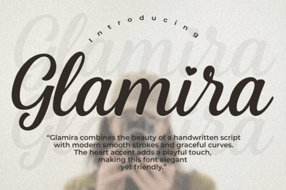 Glamira Script: The Romantic Font for Your Handmade Creations