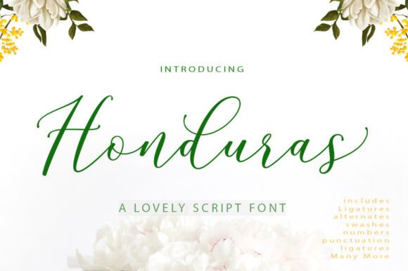 Honduras: A Font for Elegant Editorial Design