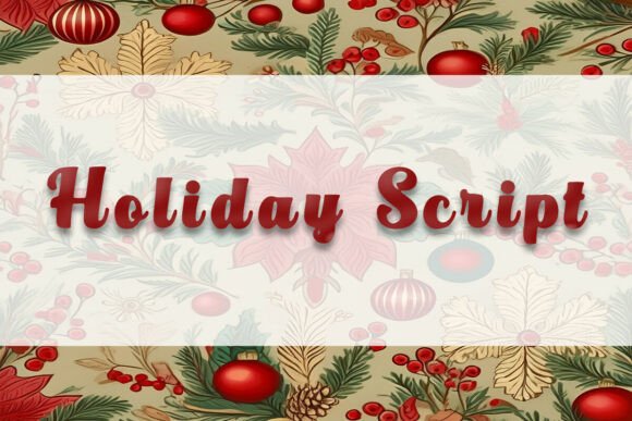 How Holiday Script Font Elevates Digital Design