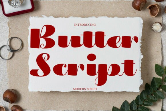 Introducing Butter Script: An Editorial Designer's Modern Script Font