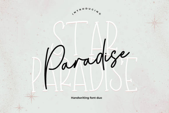 Introducing Star Paradise: A Handwritten Font for Editorial Harmony