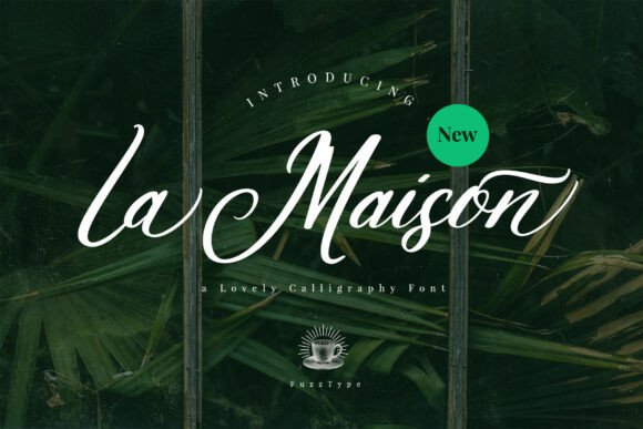La Maison Script Font: Elevating Digital Brand Identity with Elegant Typography