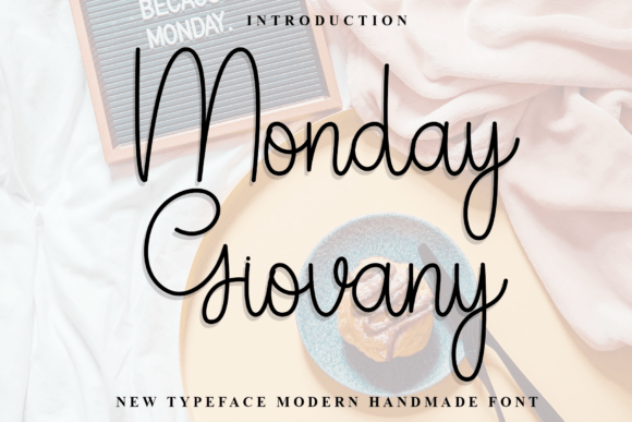 Monday Giovany: A Font for Elegant Editorial Voices