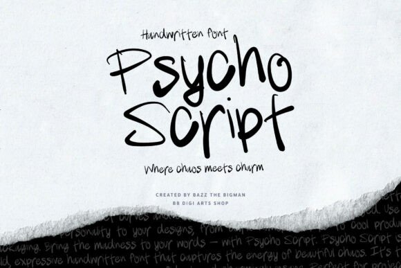 Reviewing the Psycho Script Handwritten Font for Brand Identity