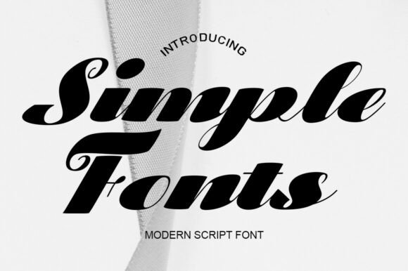 Simlpe Fonts: The Unsung Hero of Casual Elegance
