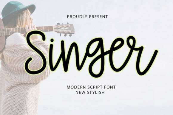 Singer Script: A Modern Script Font with Elegant Confidence