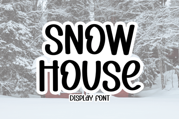 Snow House Font Review: A Charming Script for Maker Projects