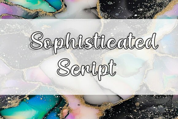 Sophisticated Script: A Font Designed for Small Business Elegance