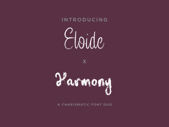 The Eloide X Harmony Duo: A Font Pair That Builds Your Brand