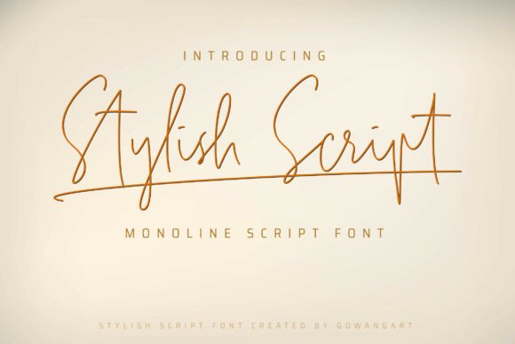 The Stylish Script Font: A Maker's Essential Tool