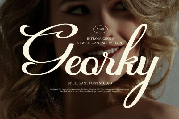 Using Georky Wedding Script for an Elegant Brand Identity