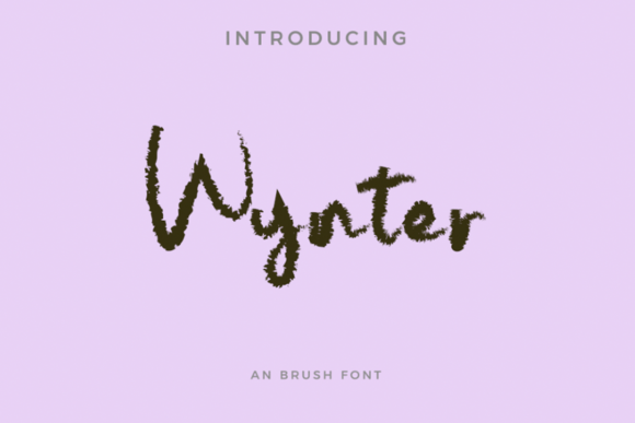 Wynter: A Script Font Built for Digital Elegance