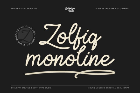 Zolfiq: A Modern Typeface for Editorial Sophistication